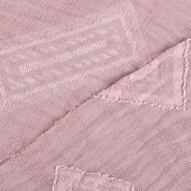 Hot Selling CEY Fabric Custom Design Cut Flower Brocade Jacquard Woven 100% Polyester Fabric For Dress