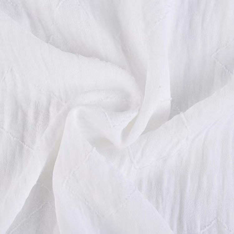 Hot Selling CEY Fabric Custom Design Cut Flower Brocade Jacquard Woven 100% Polyester Fabric For Dress