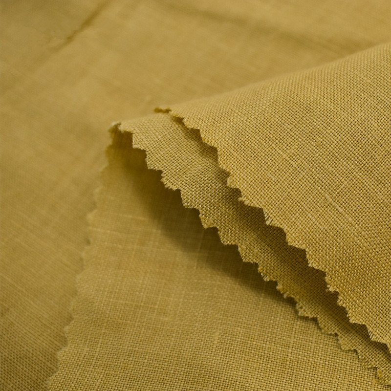 100% Pure Organic Linen Fabric for Shirts Dresses T-shirts Loungewear Sleepwear-Yarn Dyed Pattern-for Boys and Girls