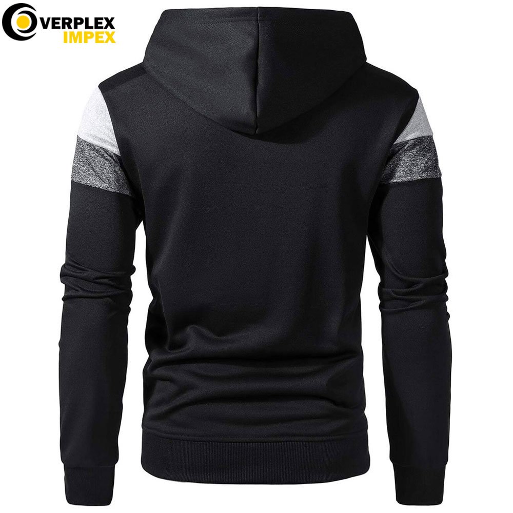 Factory Best Quality 6XL Size Breathable Hoodies Men Long Sleeves Winter Collection Embossed Print Pattern Made Fleece Fabric