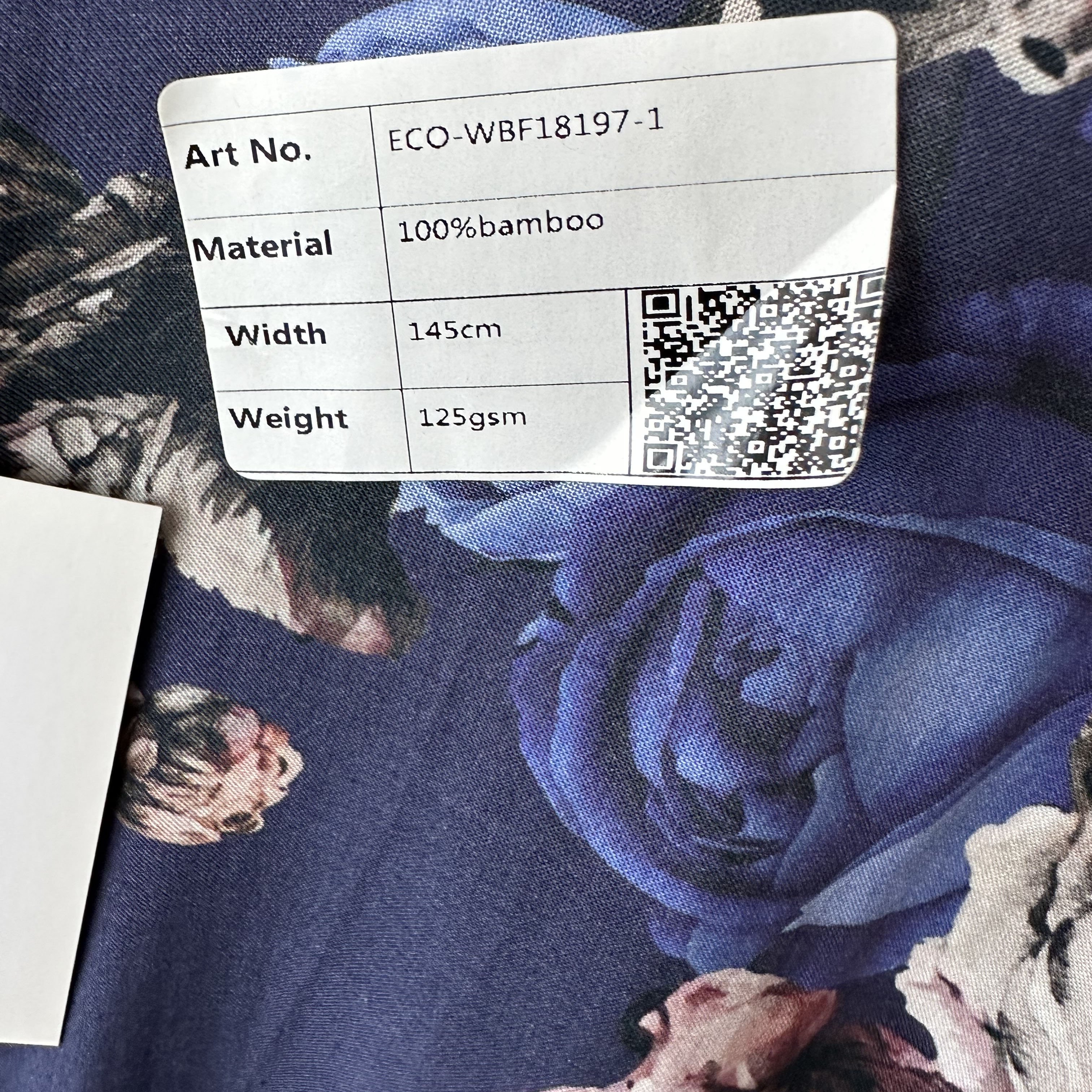 wholesale high quality bamboo fiber woven plain grain digital