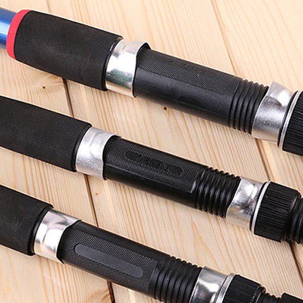 TOPIND Wholesale Super Hard Carp Telescopic Glass Fishing Pole Rod For Saltwater Freshwater Use
