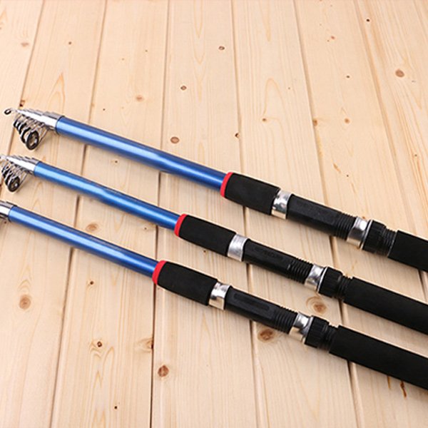 TOPIND Wholesale Super Hard Carp Telescopic Glass Fishing Pole Rod For Saltwater Freshwater Use
