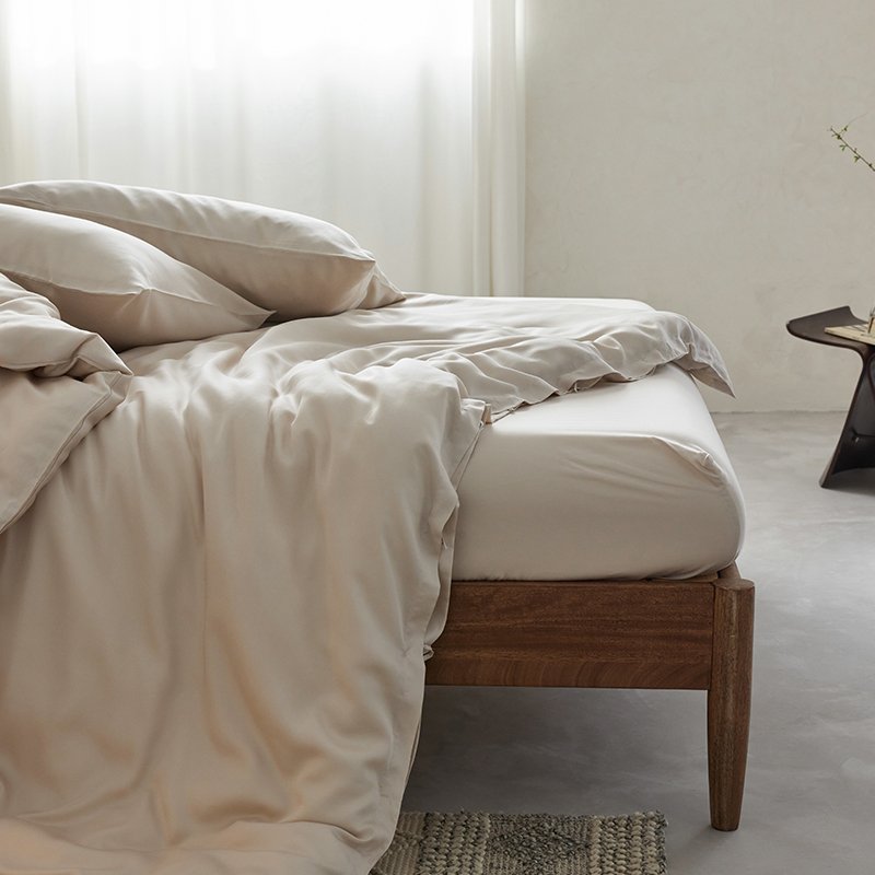 Bamboo Bed Sheets wholesale organic 100% bamboo fabric OEKO-TEX cooling summer bamboo fitted sheet wholesale King Queen Size