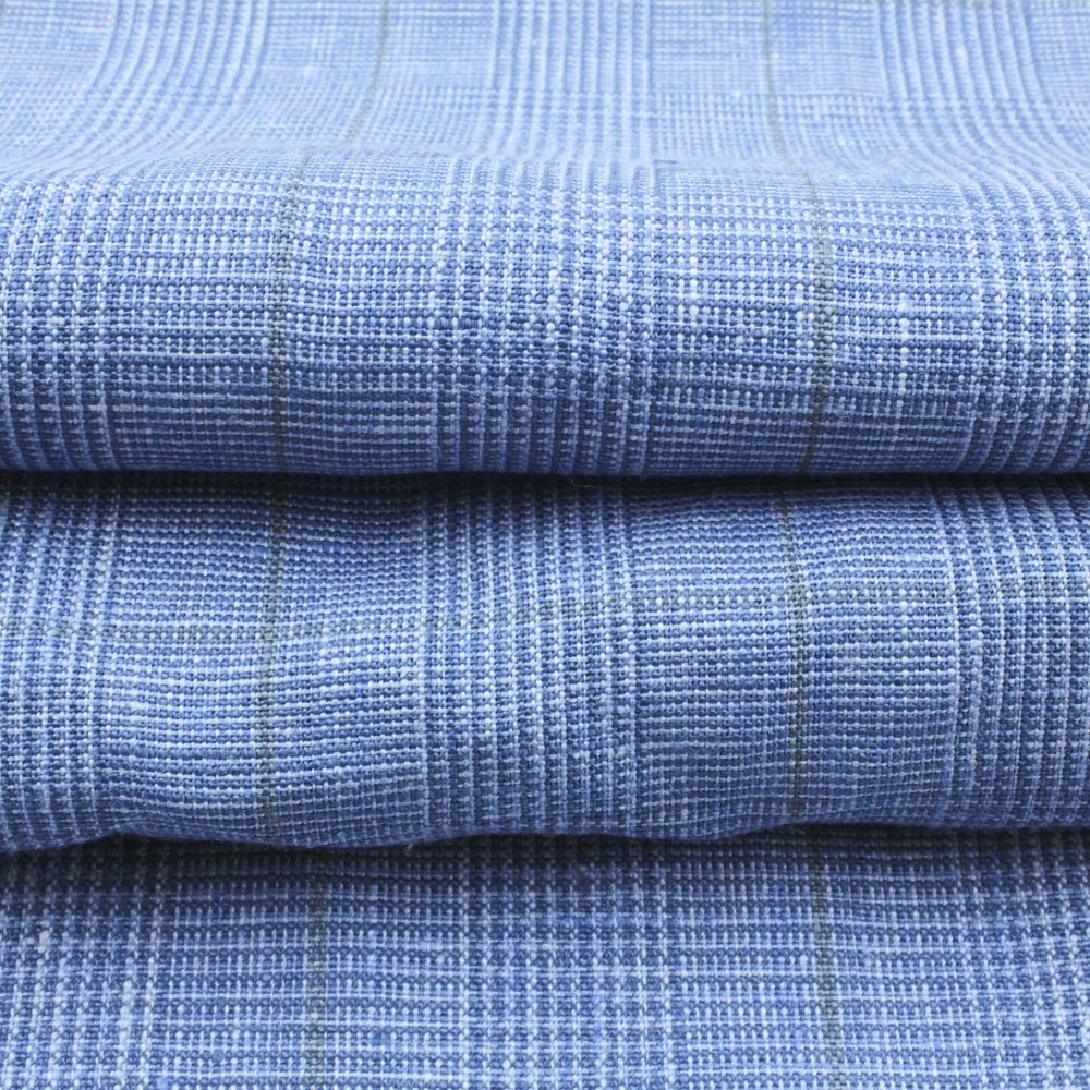 Super Quality Hot Sales Hemp Linen Blend Yarn Dyed Solid Plain Fabric European Flax