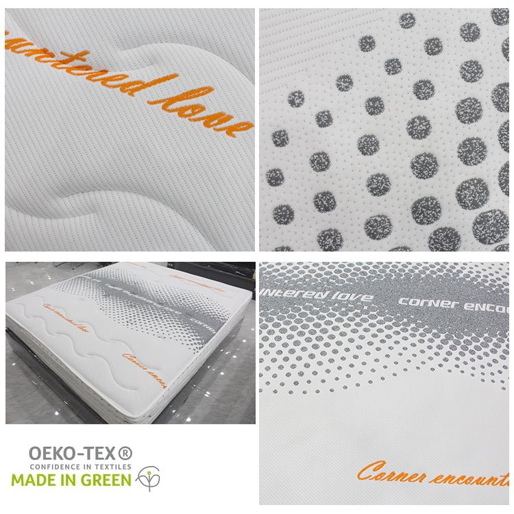 Polyester Bamboo Fiber Jacquard Bedding Mattress Fabric Knitted Jacquard Fabric Mattress Cover Jacquard Upholstery Fabric Palm