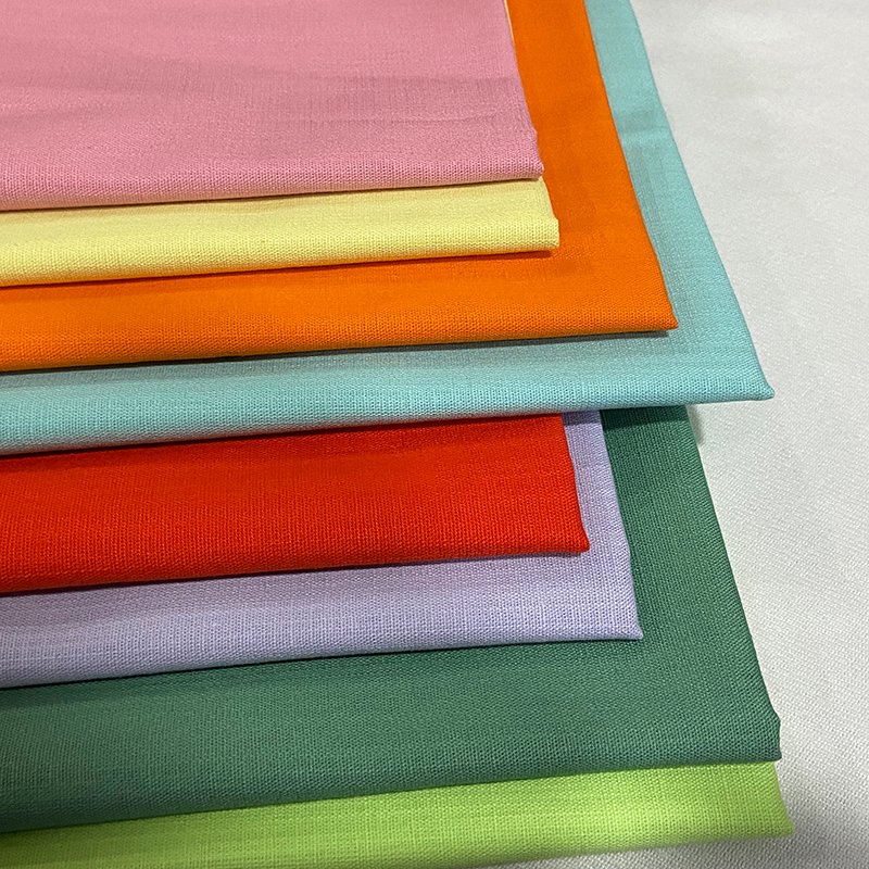 Guangzhou Fabric A2182 175gsm Cheap Cotton Spandex Stretch Like Slub Linen Cotton Fabric for Clothing Dress Casual