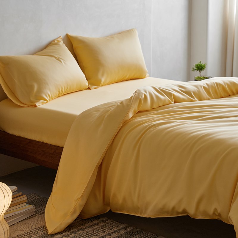 bamboo duvet cover bedding Antimicrobial comfortable 100% bamboo viscose fabric sheet set with silky feeling for bedroom