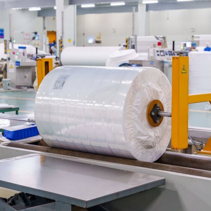 Skin-friendly and breathable pure cotton spunlace non-woven fabric, manufacturer of customized sanitary products raw materials