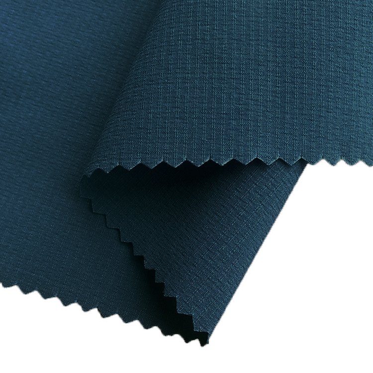 Waterproof Ripstop Woven Twill Wrinkle Resistant 100 Polyester Fabric