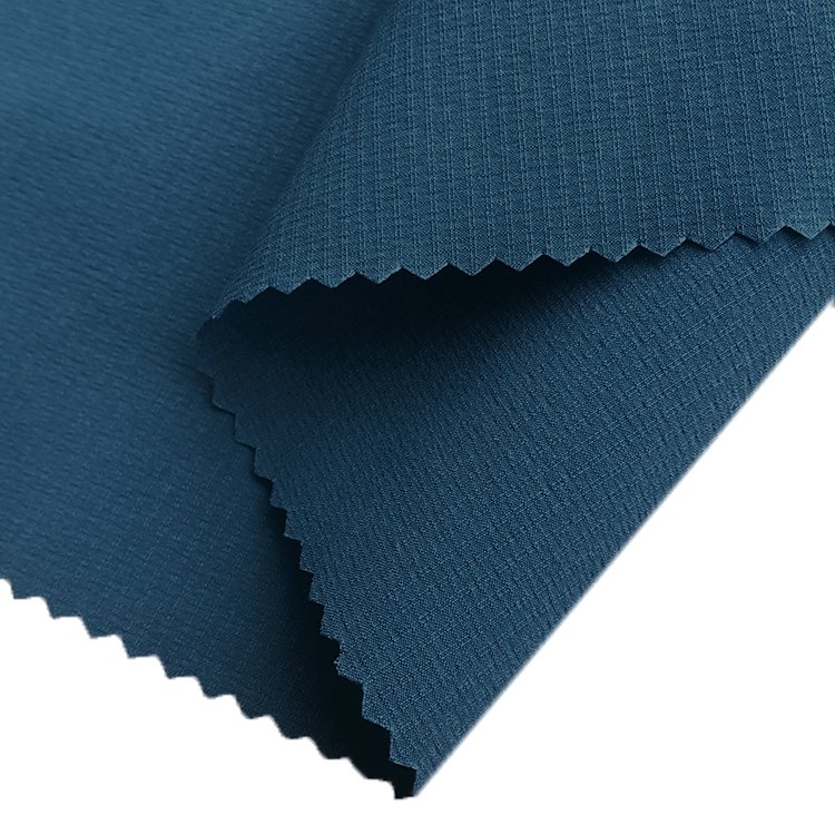 Waterproof Ripstop Woven Twill Wrinkle Resistant 100 Polyester Fabric