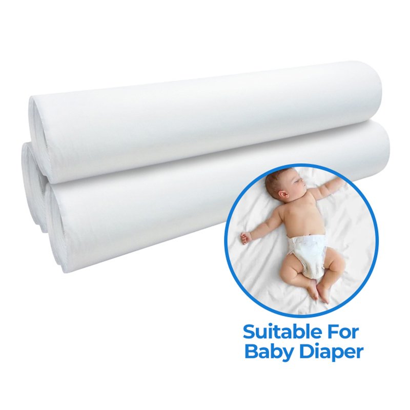 Spunlace 68 40gsm Medical Fabric Pp Pe Polypropylene Nonwoven Spunbonded Material Waterproof Sss for Gow Bamboo Fiber
