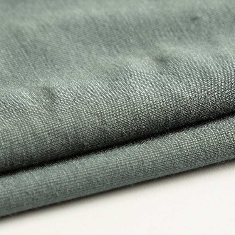 In stock soft jersey 95% bamboo 5% spandex fabrics for garment