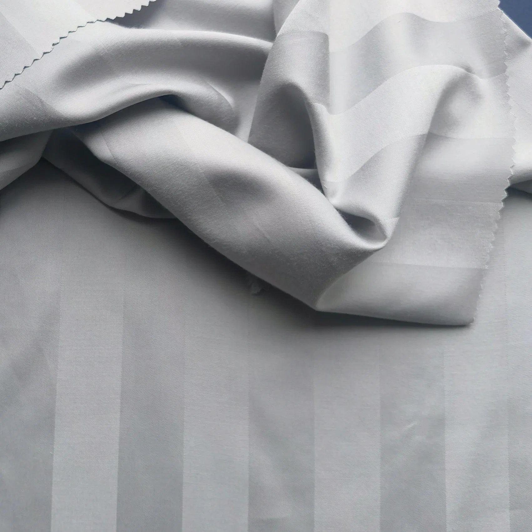 Bamboo Fiber Striped Jacquard Fabric