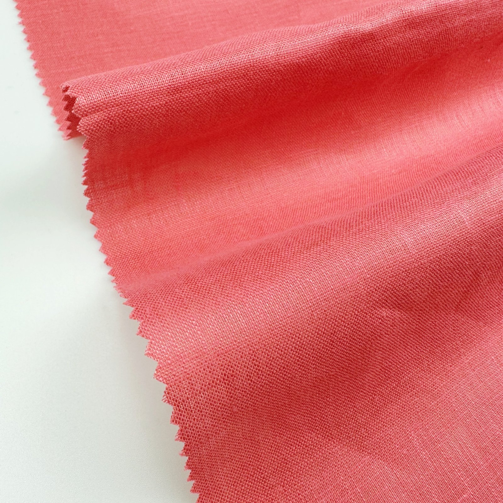 Good quality french medium weight plain dyed 21*21 100% linen fabric hemp fabric for clothing