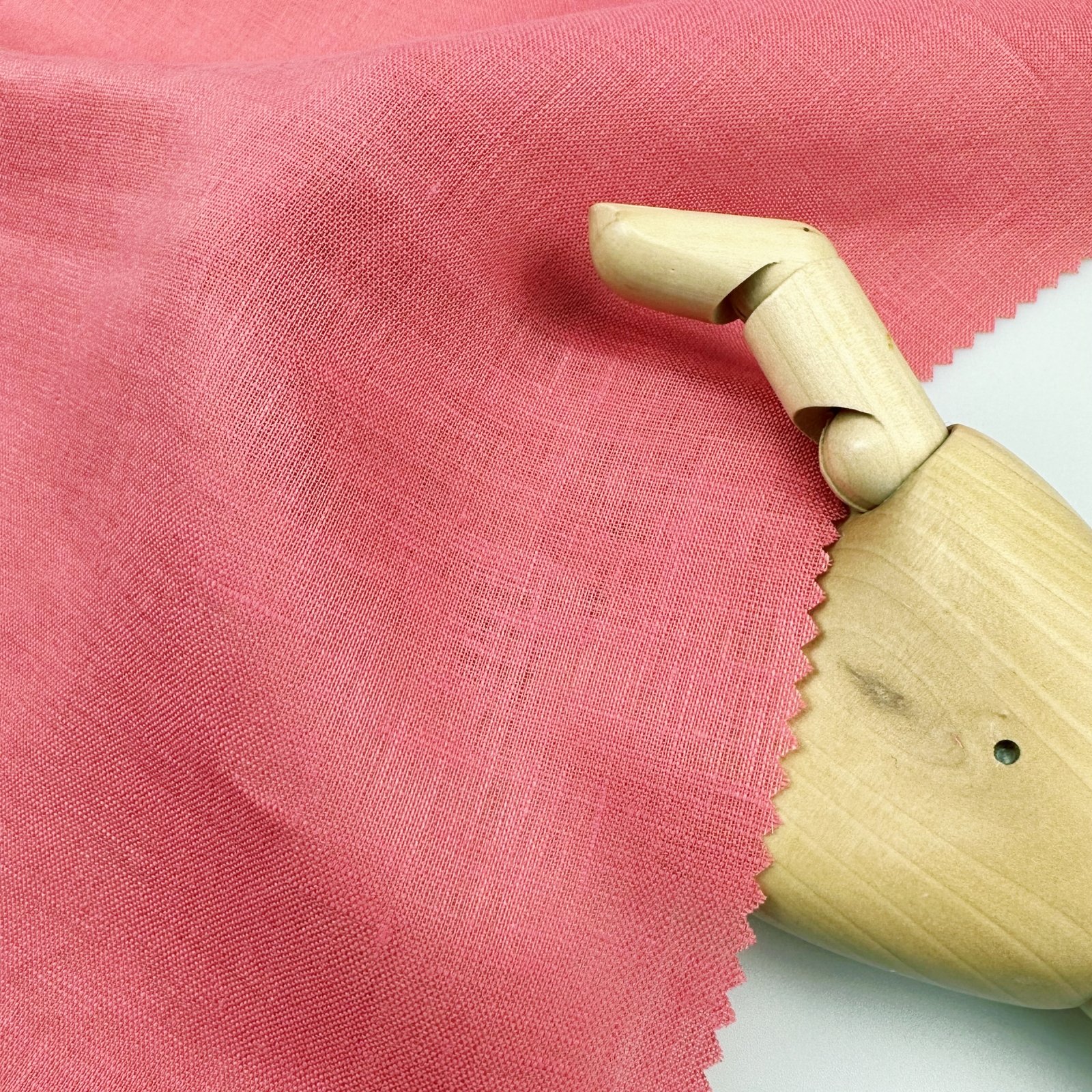 Good quality french medium weight plain dyed 21*21 100% linen fabric hemp fabric for clothing