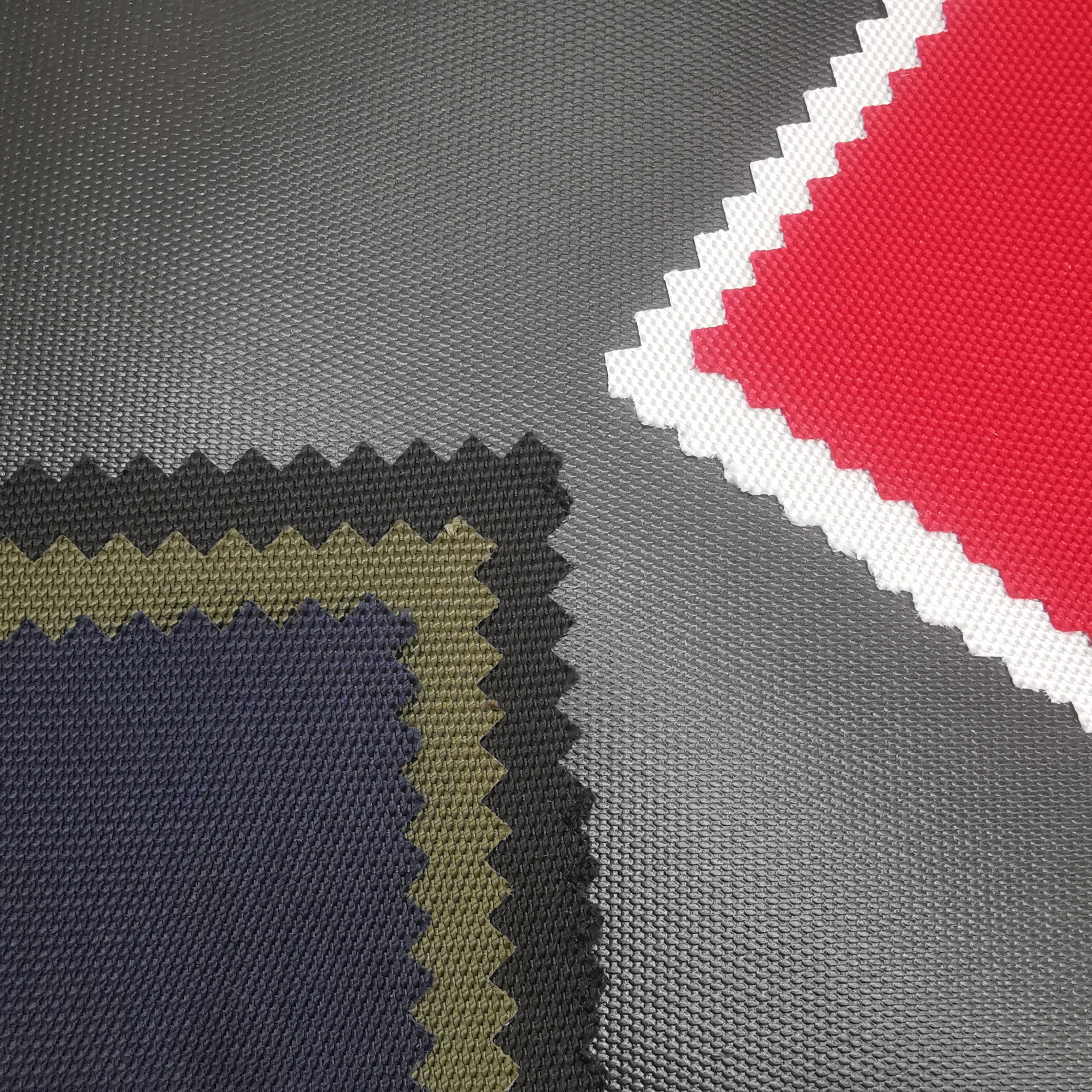 China factory 1000D polyester clear PVC coating Guchi Oxford fabric for luggage