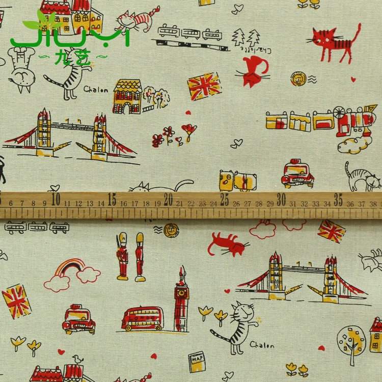 China supplier alibaba hometextile wholesale japan cheap 70% cotton 30% linen fabric