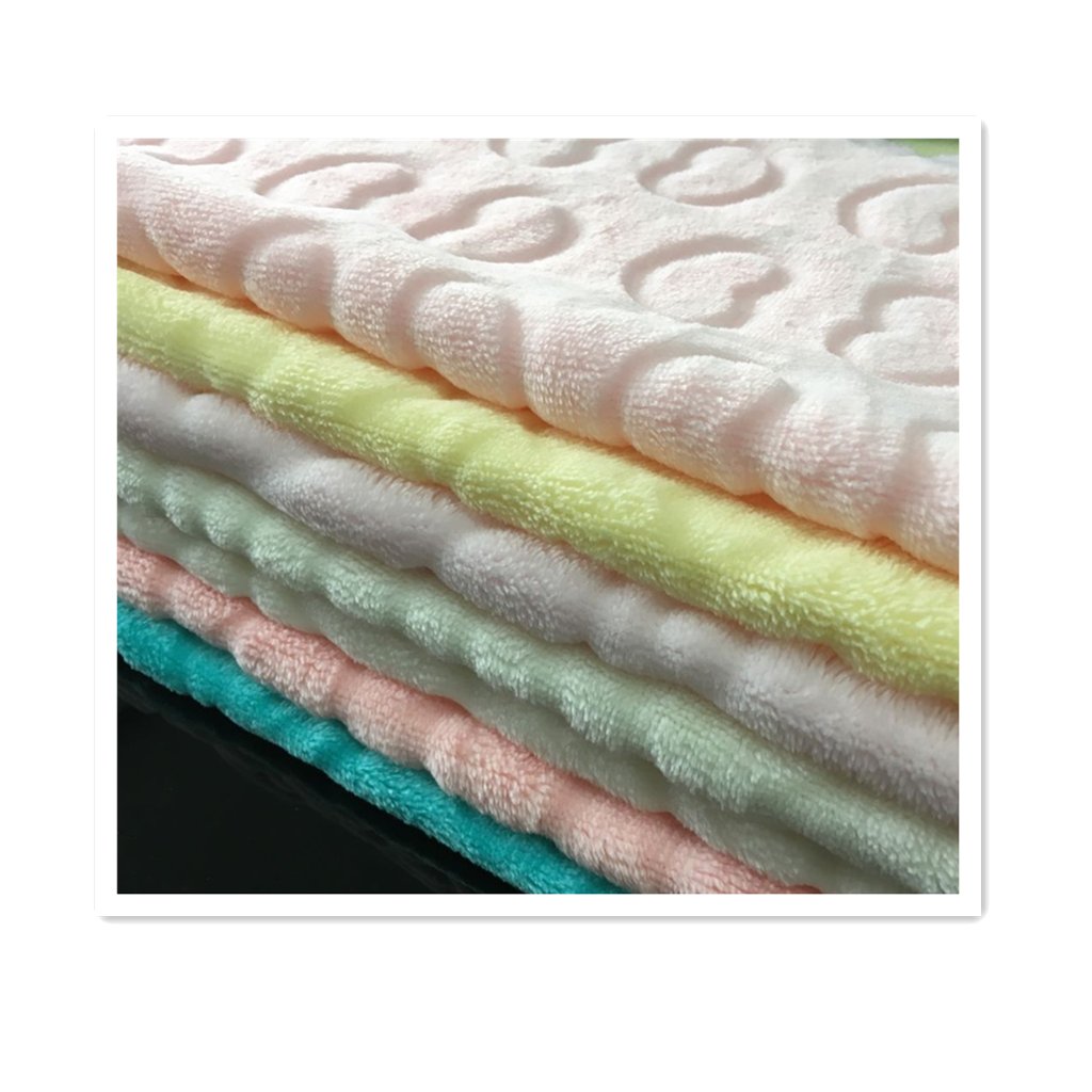100% polyester flannel fabric solid color for garment and blanket soft velvet fabric double or single side brushed