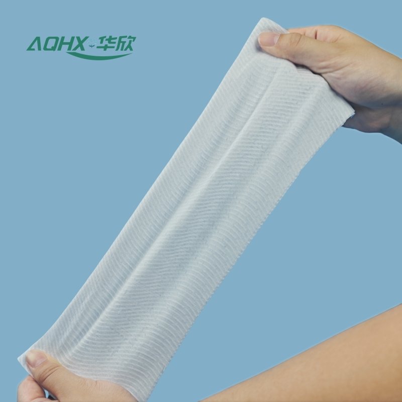 Custom Organic Cotton Rolls Breathable Water Resistant Ripstop Plain Bamboo Fiber Spunlace Nonwoven Fabric