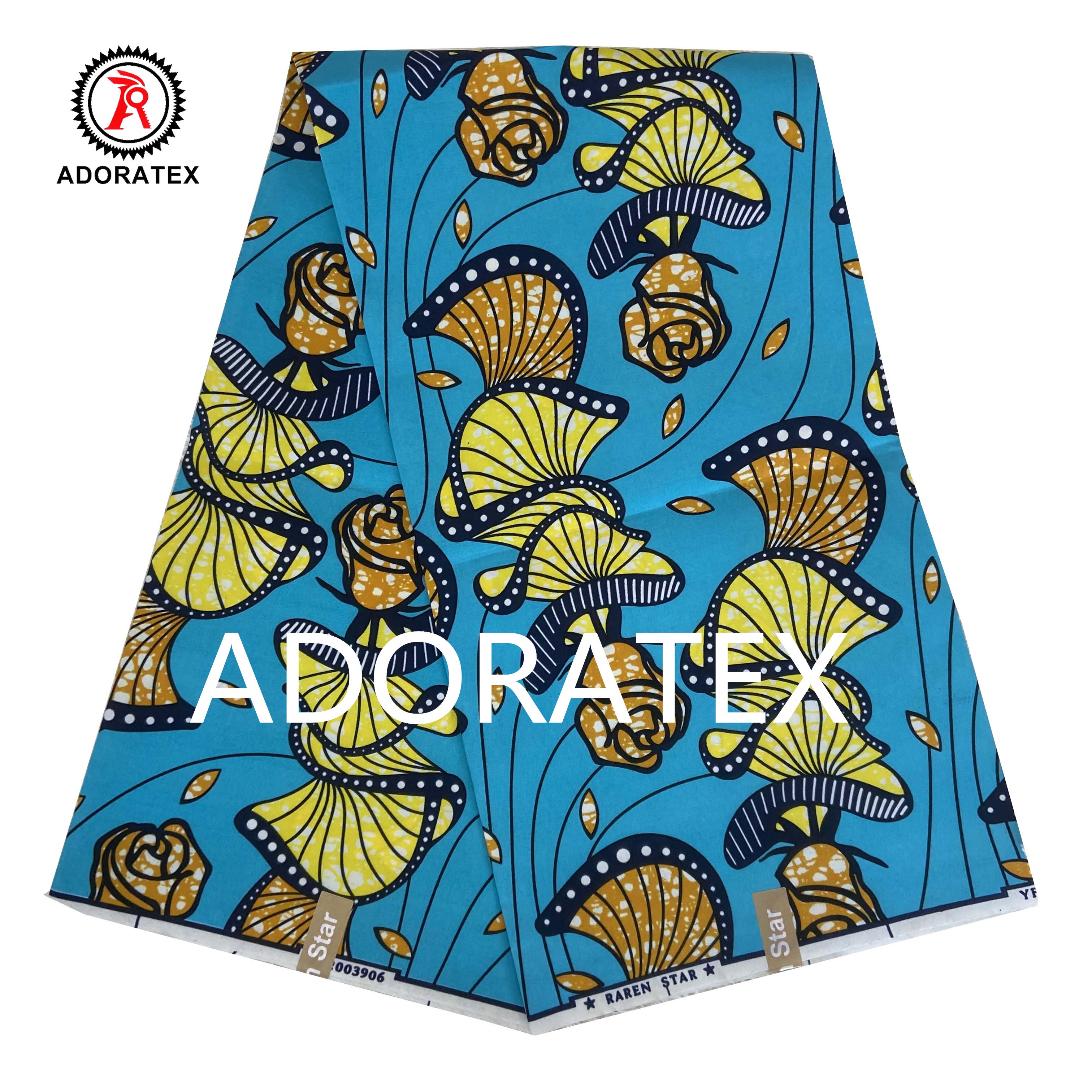 African new fashion wax printing fabric comfort 100% polyester fabric