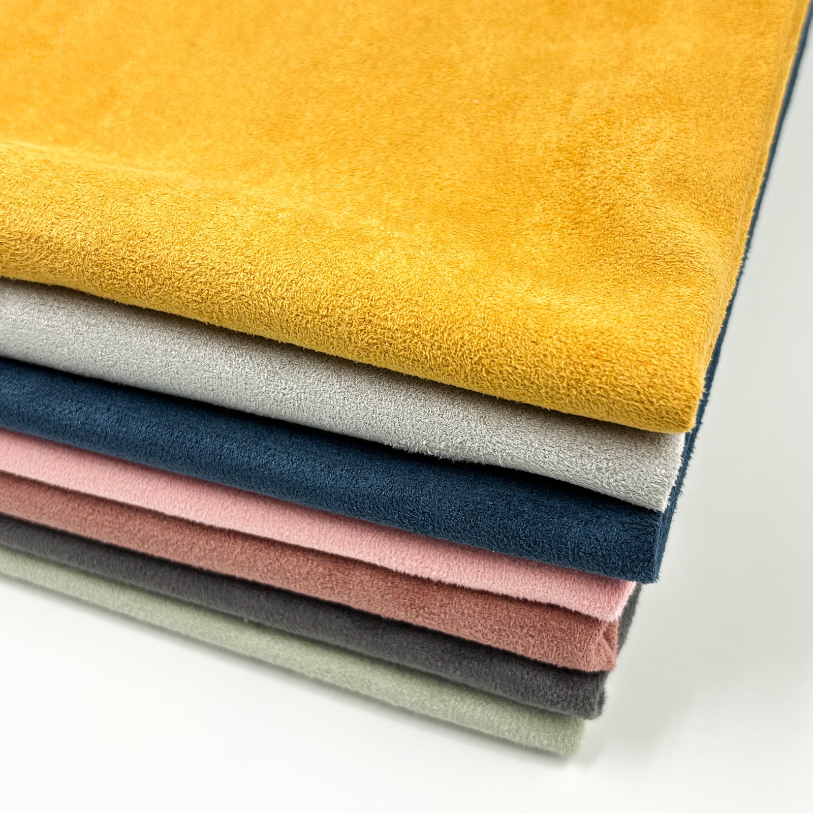 High Quality 190gsm wholesale 100% polyester knit fabric ultra suede fabric 100% polyester for sofas