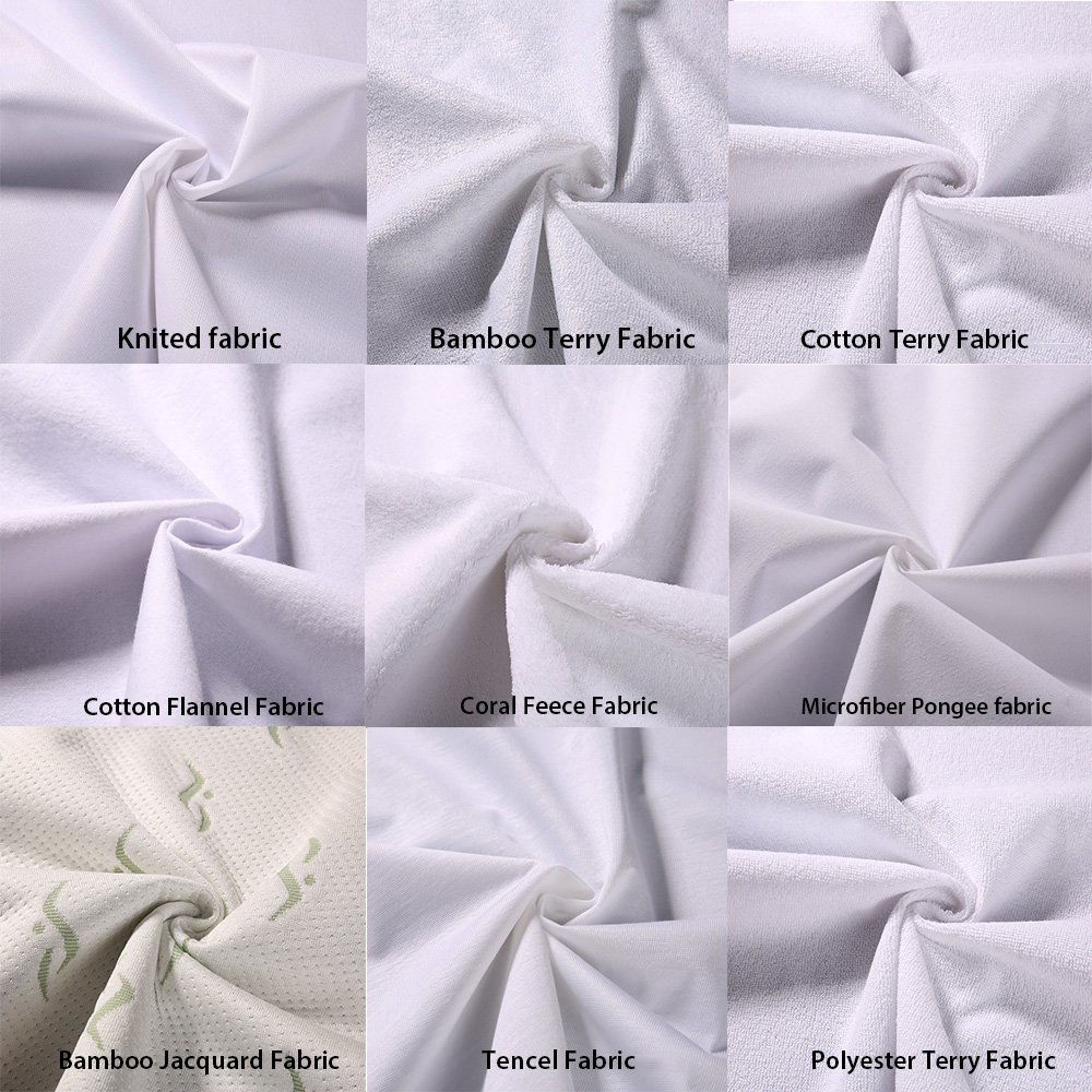 Waterproof Terry TPU laminated Bamboo Cloth Diaper Fabric for home textile