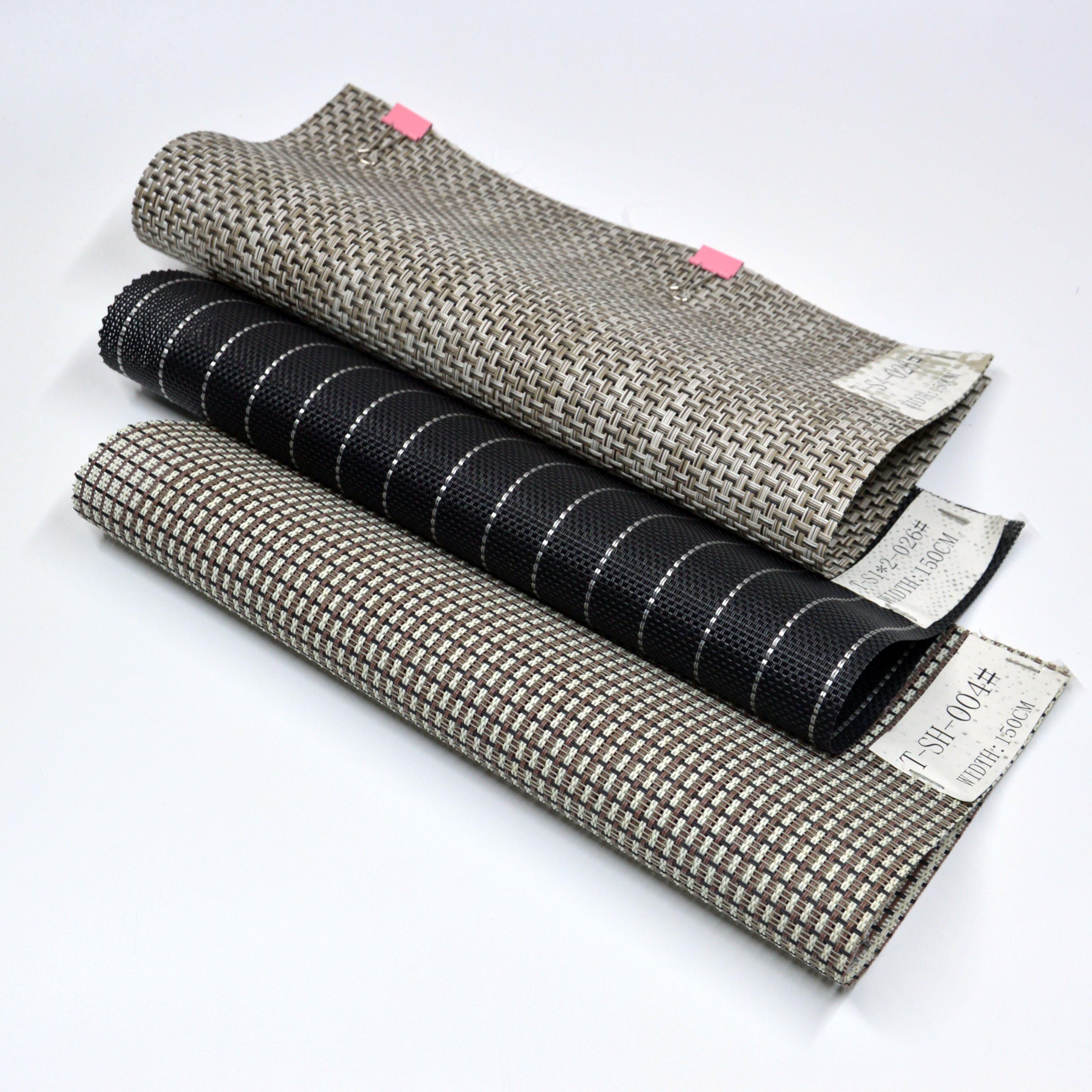 For Horse Rug Beach Chair Vinyl Coated Fabric Outdoors Use Polyester Fabric PVC Customized Woven Mesh Fabric Plain Printed SG