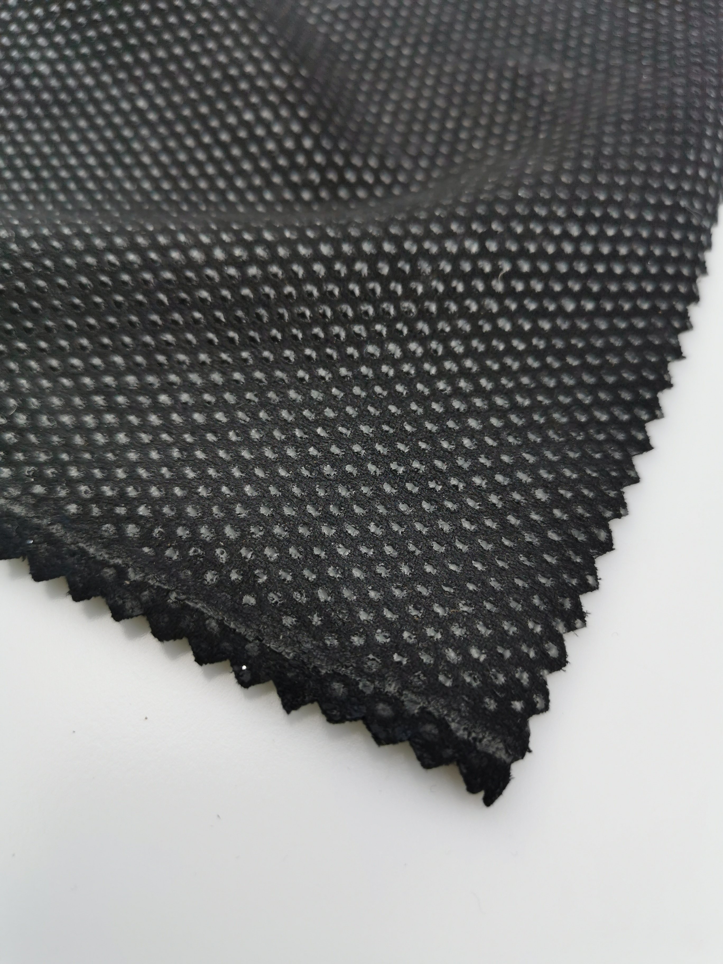 New development high fastness Silicone drop molding suede for Touch screen fabric/ home textile/gartment