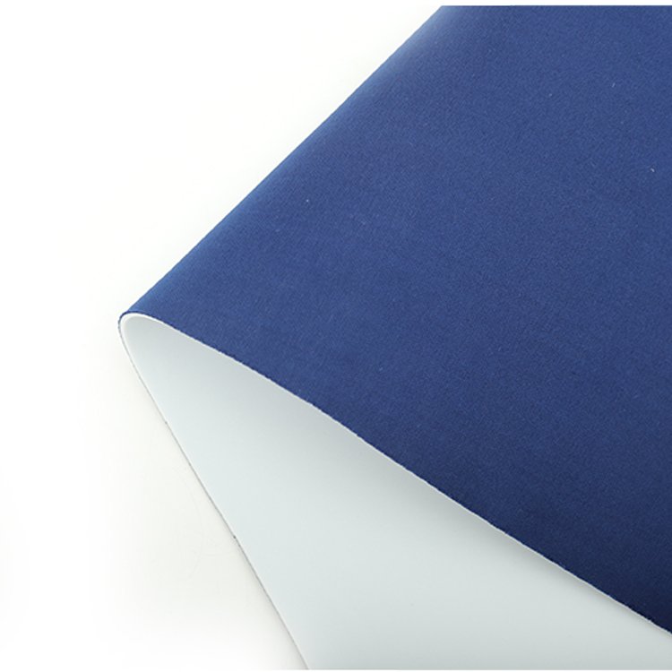 Customized Foam Composite fabric EVA 100% Polyester Fabric Woven Plain Waterproof For Luggage and Bag