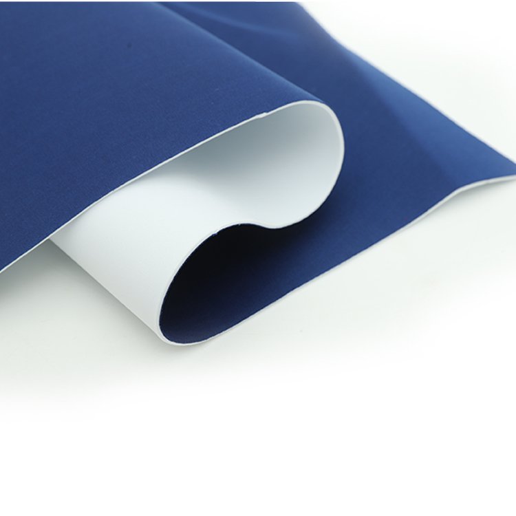 Customized Foam Composite fabric EVA 100% Polyester Fabric Woven Plain Waterproof For Luggage and Bag