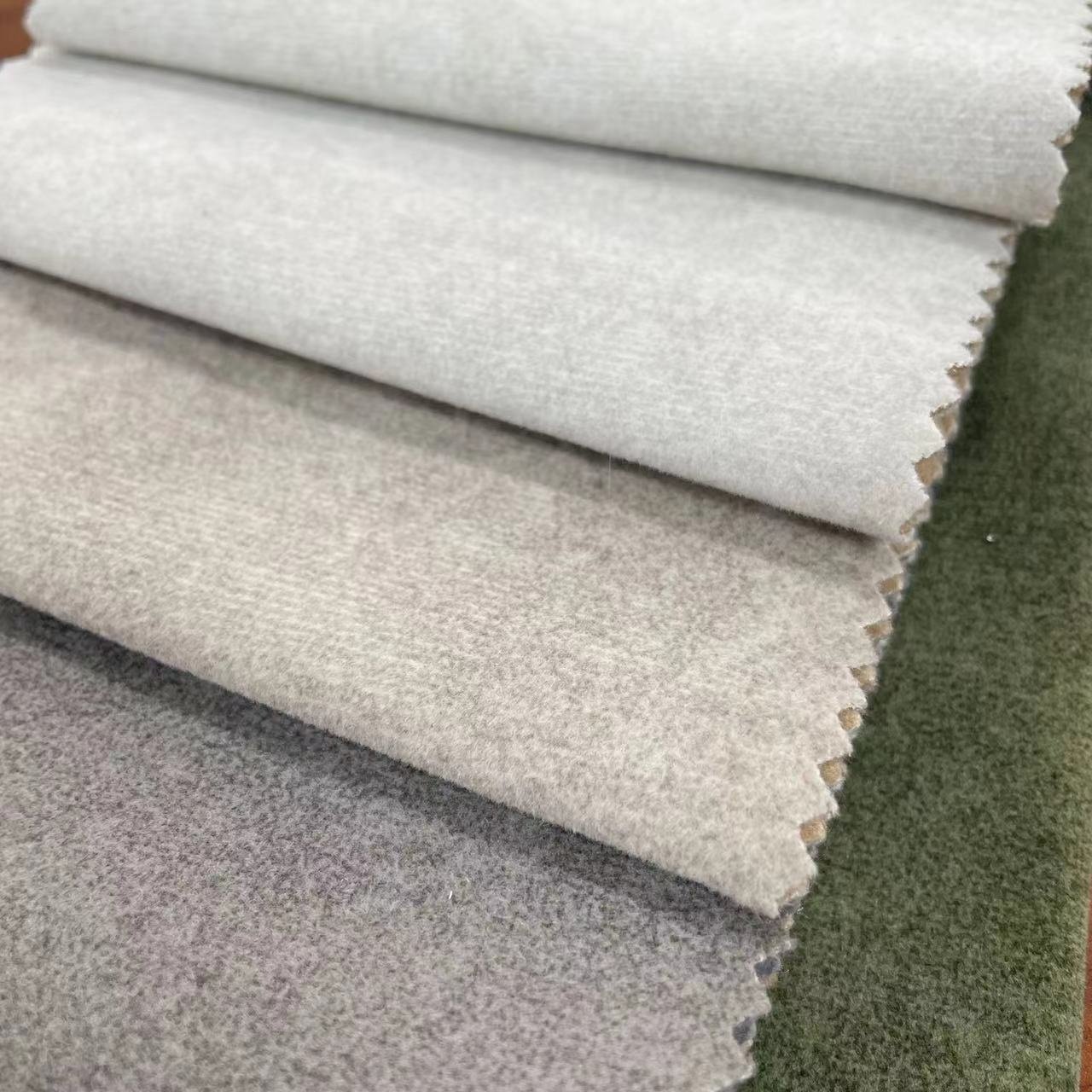 Printed Holland Velvet Upholstery Fabric Custom Colors Available Eco-Friendly Polyester Fabric