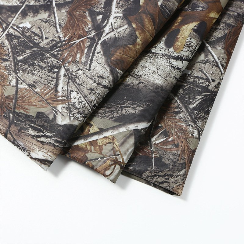 Wholesale waterproof camo fabric 100% Polyester 300D 900D 600D camouflage printed oxford fabric