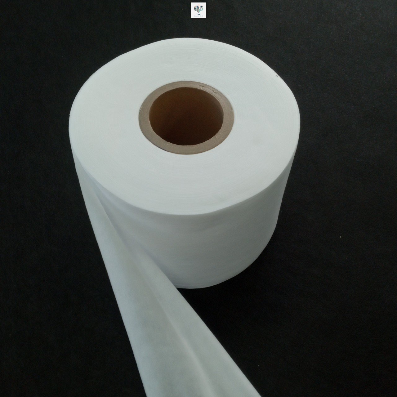 High Quality White Spunlace Nonwoven Parallel Plain Fabric With Rayon Viscose Polyester Cotton Bamboo Fiber