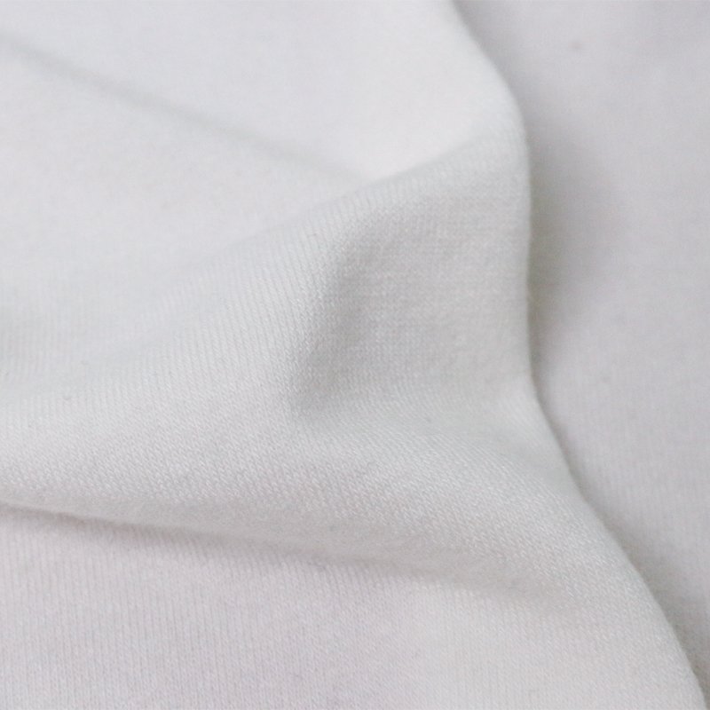 Eco-friendly 70%Bamboo 30%organic cotton terry Plain Sustainable knit fabric for fleece