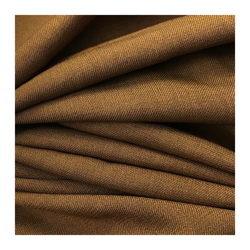 170D Four-Way Spandex Loris Twill Solid Dyeing Two-Tone 100% Poly Crushed Woven Stretch Lolis Fabric for Garments