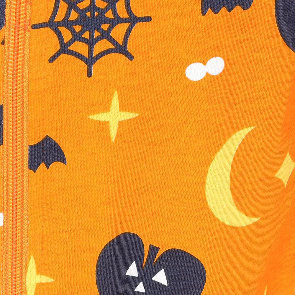 Halloween Sleepsuit Unisex Pyjamas new style custom bamboo comfortable long sleeve kids onesie pajamas