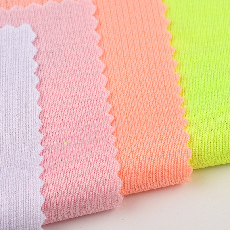 HX105 140G knitted soft breathable, hygroscopic and perspirant small needle eye fabric for T-shirts and heat transfer brushes