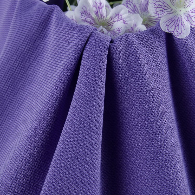HX105 140G knitted soft breathable, hygroscopic and perspirant small needle eye fabric for T-shirts and heat transfer brushes