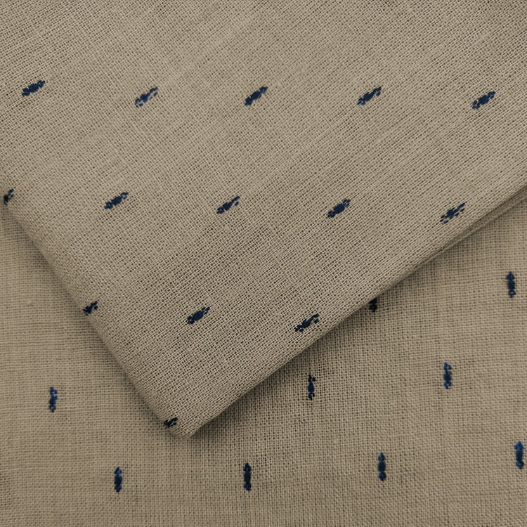 Manufacturers unique design soft dresses frock raw material polyester linen cotton blend fabric woven fabrics for clothing