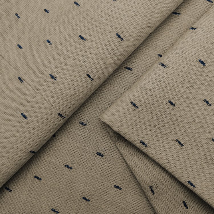 Manufacturers unique design soft dresses frock raw material polyester linen cotton blend fabric woven fabrics for clothing