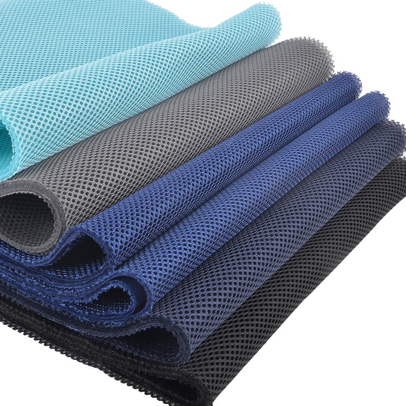 100% Polyester 3d Knitted Sandwich Air Mesh Fabric Soft Washable 3d Spacer Mesh Fabric