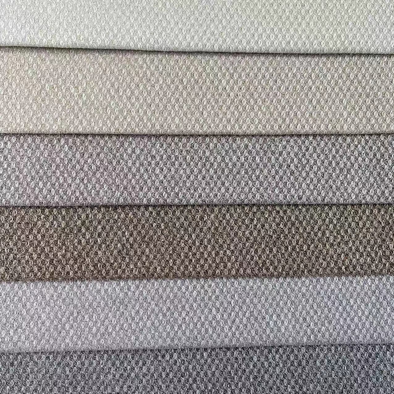 Manufacturer Organic Sustainable Yarn-dyed Woven polyester Fabric for sofa pillow