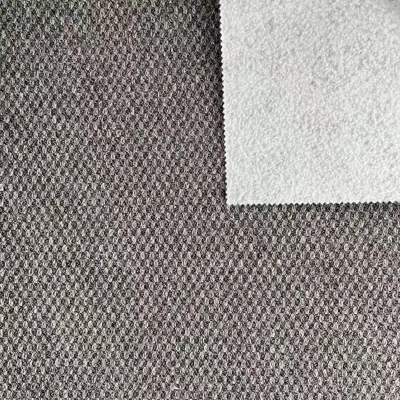 Manufacturer Organic Sustainable Yarn-dyed Woven polyester Fabric for sofa pillow