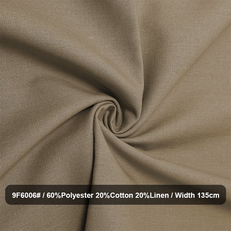 Washed Linen/cotton Fabric 100% Linen Polyester/cotton Wholesale Soft Cotton Cheap Linen Curtain Fabric