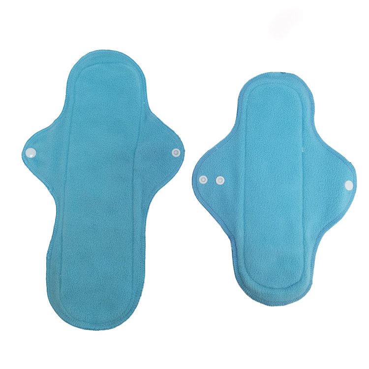 Washable Eco Friendly Reusable Women Menstrual Cloth Pads Premium Bamboo Fiber Sanitary Napkin Pads Competitive Price Factory