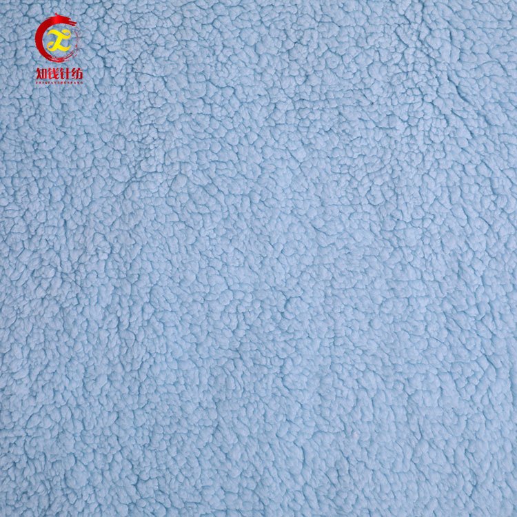 Shaoxing manufacturers fashion wholesale sherpa fleece fabric