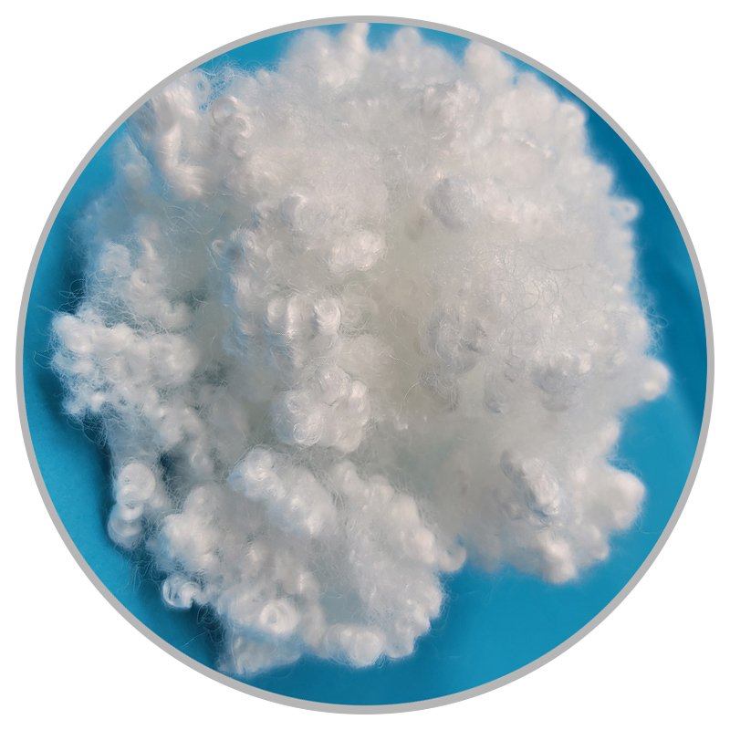HCS 7d 15d 64mm 32mm Hollow Conjugated Siliconised Polyester Psf Fiber For Stuffing Pillow