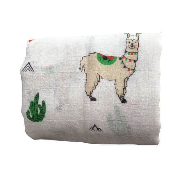 infants gauze Organic Muslin Wrap organic Cotton Baby Swaddle Blankets cotton fabric muslin baby swaddle blanket for sale