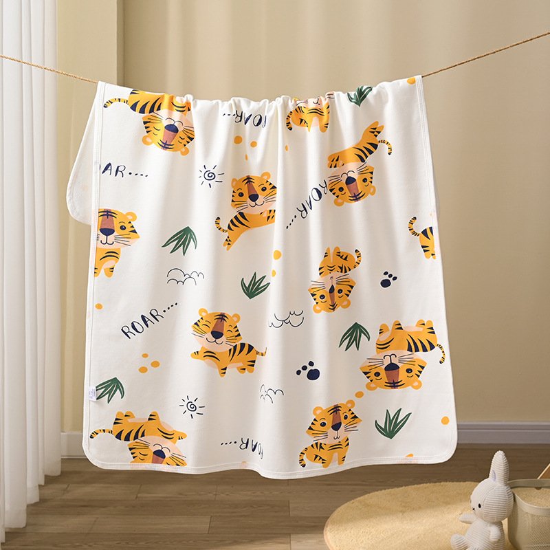 Babyshow 30*40CM Bamboo Fiber Soft Blankets Infant Different Size Changing Print Mat Multi-function Folding Baby Changing Pads